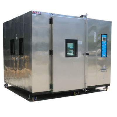 Double Door Walk In Humidity Chamber / Climatic Chamber for Cars With Protection Devices