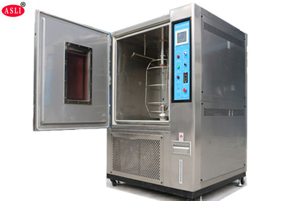 Xenon Arc Lamp Accelerated Aging Solar Simulator Test Chamber Customized Size In SS304 Material